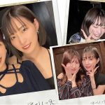 美谷朱音と山岸あや花の完全プライベートセックス全部撮った！ ガチ仲良しAV女優が逆ナンして野外でキスしてホテルに連れ込んで…朝までお泊り中出しハーレム
