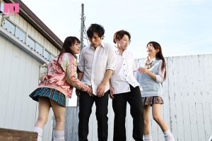 4人で学園の男子全員卒業させました。 逢沢みゆ 北岡果林 本城はな 天然美月