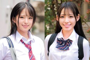 超ニコニコで優しそうな笑顔のバブみある制服少女が挑戦！？おっぱいチューチュー吸わせておち○ぽをよちよち甘やかし射精させる授乳手コキ＆連続中出し筆下ろしSEX みつきちゃん りつちゃん