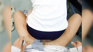身体こすりつける制服女子 尻コキ脚コキ太ももコキの癖