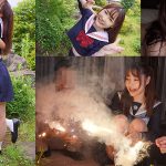性欲の溢れたエロ過ぎ制服美少女が汗だくになって男を貪る絶倫性交 椎名心春