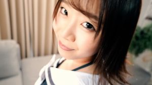 おじさんが大好物 唾液べっちょり接吻で責めまくる痴女J○ 渡辺まお