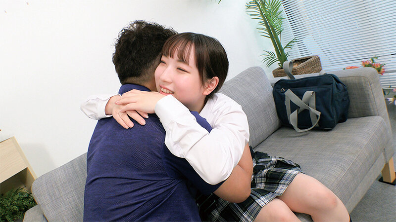 【バブみ深すぎ×ギャップ萌え×年の差生セックス】まだ1●才の可愛すぎる制服美少女がおじさんと激甘授乳手コキプレイ りあたんとめろたん